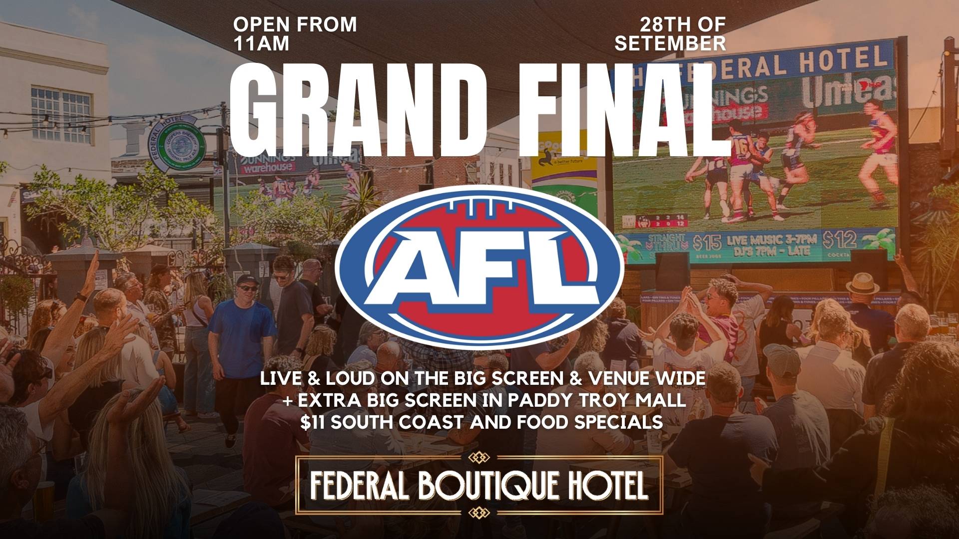 AFL GRAND FINAL 2024! 🏆🍺