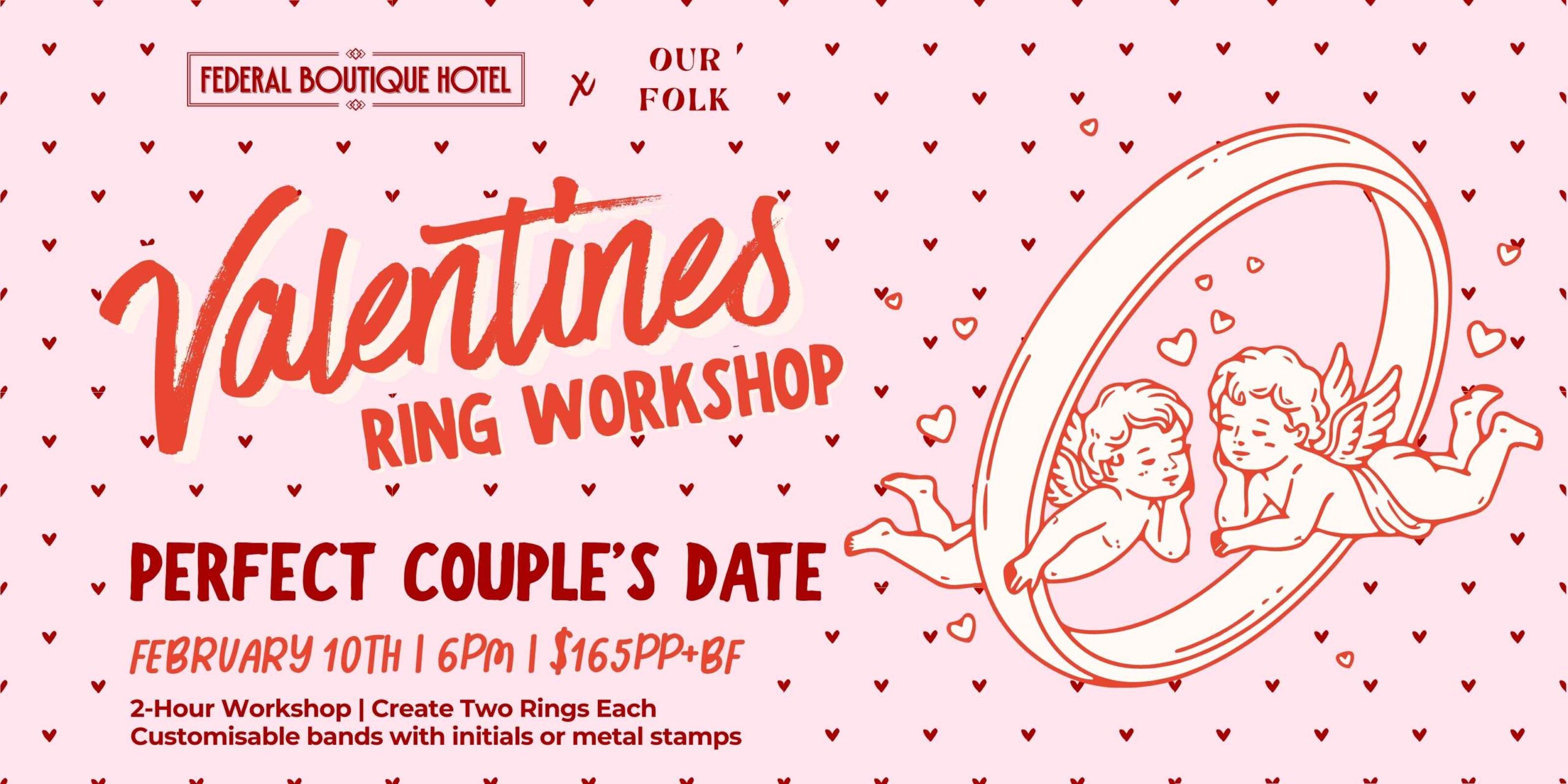 Valentines Ring Workshop at The Fed
